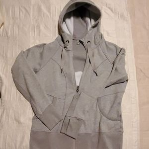 Gray Athleta hooded sweatshirt